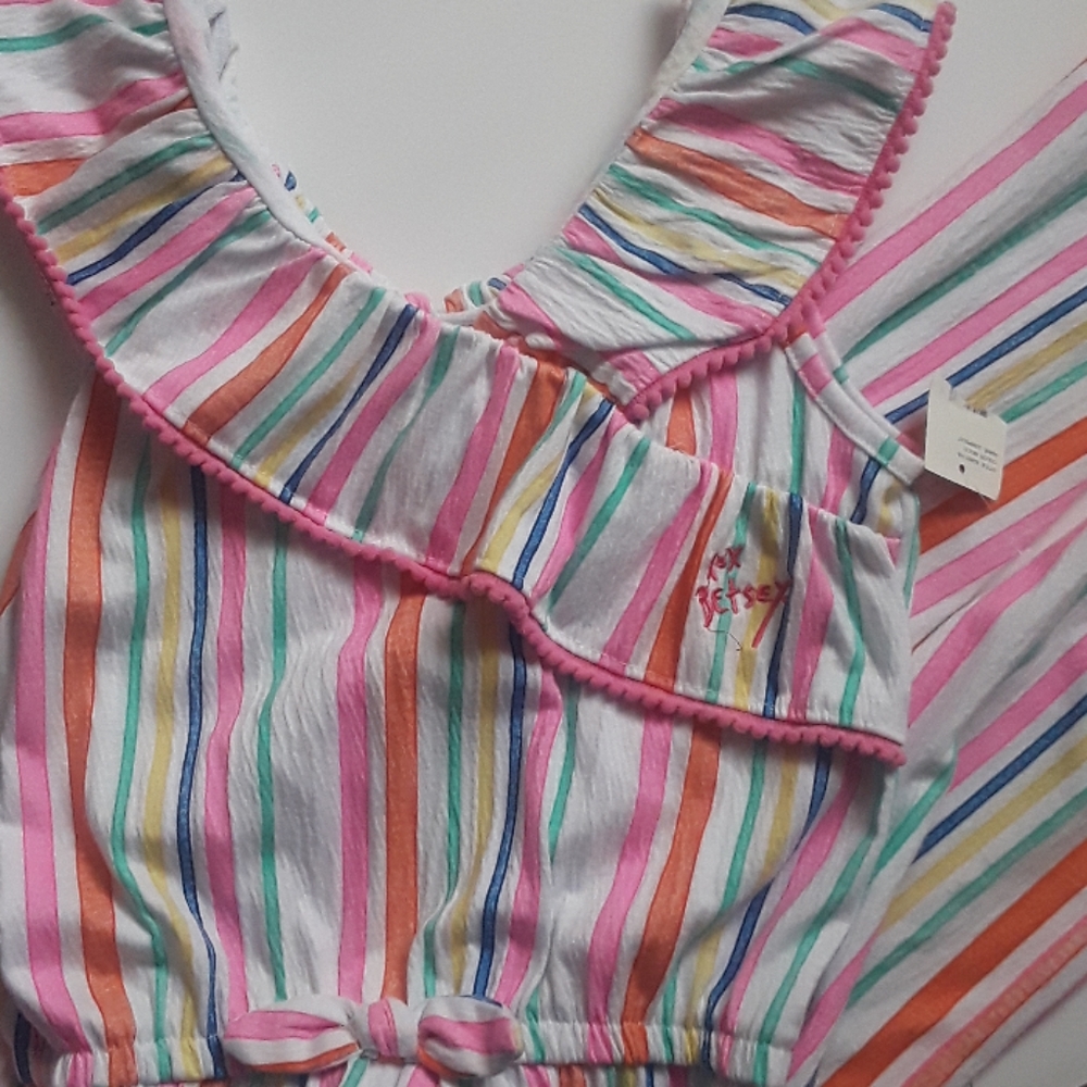 💞Cute Betsy Johnson Striped Jumper
